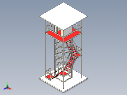 B2004005-观察塔瞭望塔