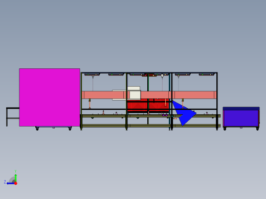 扶手全自动组装线右视缩略图