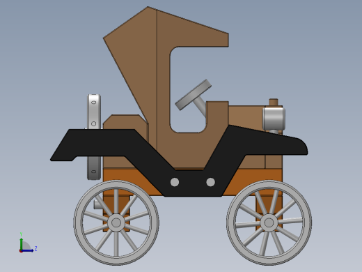 T 型汽车左视缩略图