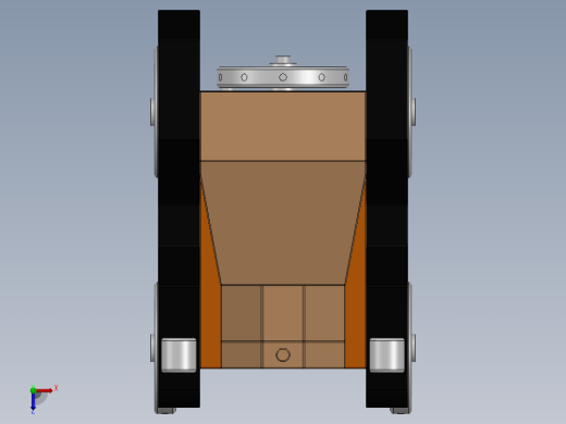 T 型汽车俯视缩略图