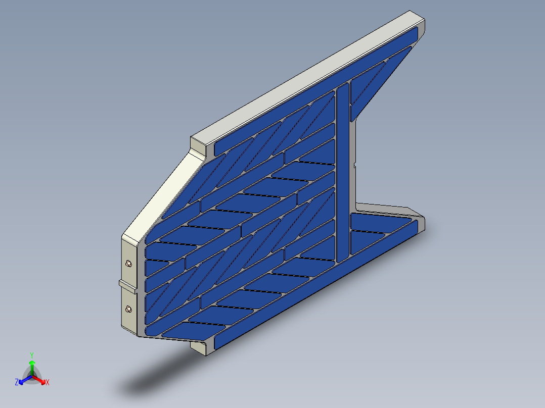 光伏面板正等轴测图