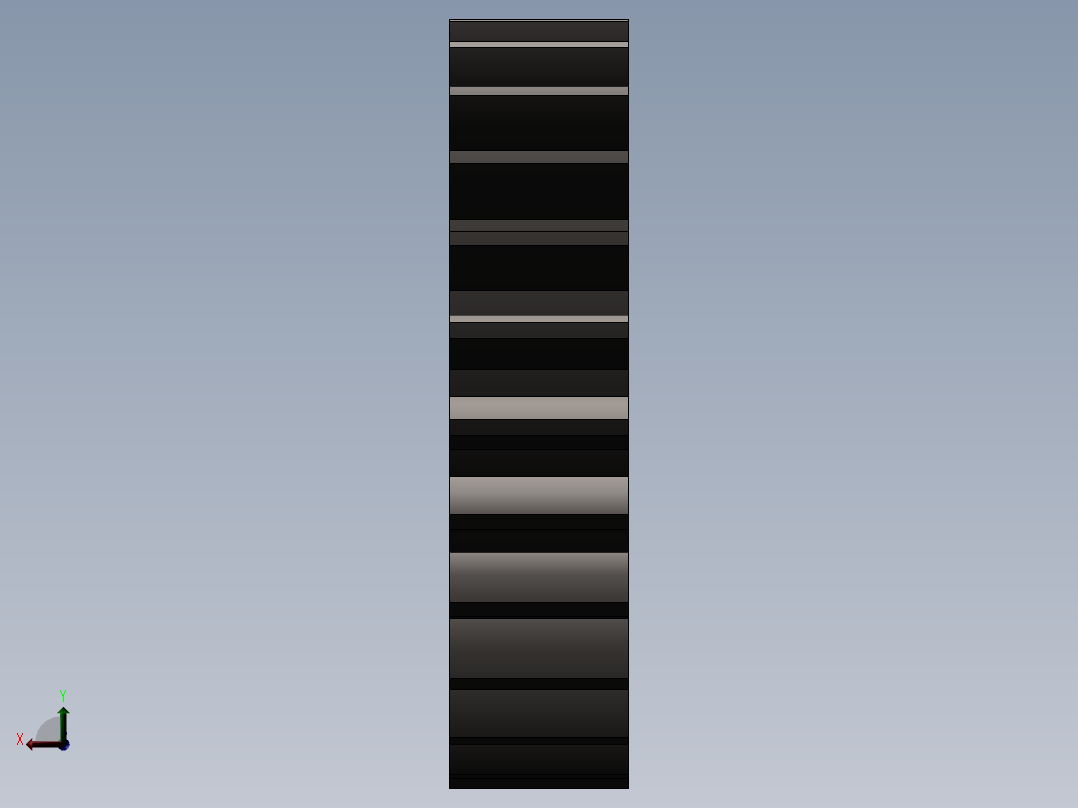 新四级传动从动齿轮右视图