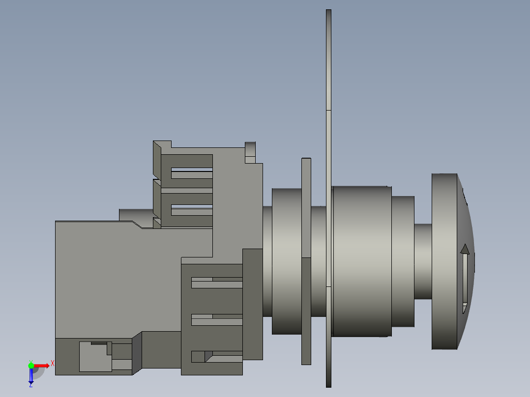 02-00护罩组件(静态调试和静态点检测)俯视图