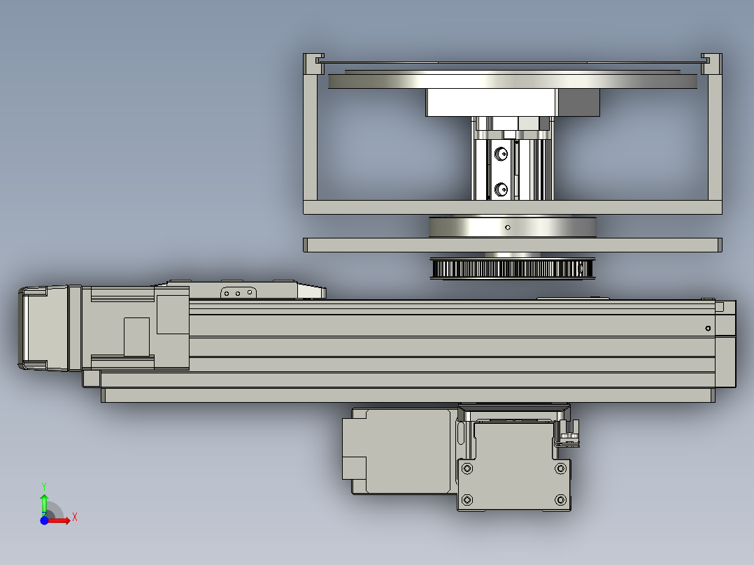 排片平台前视图
