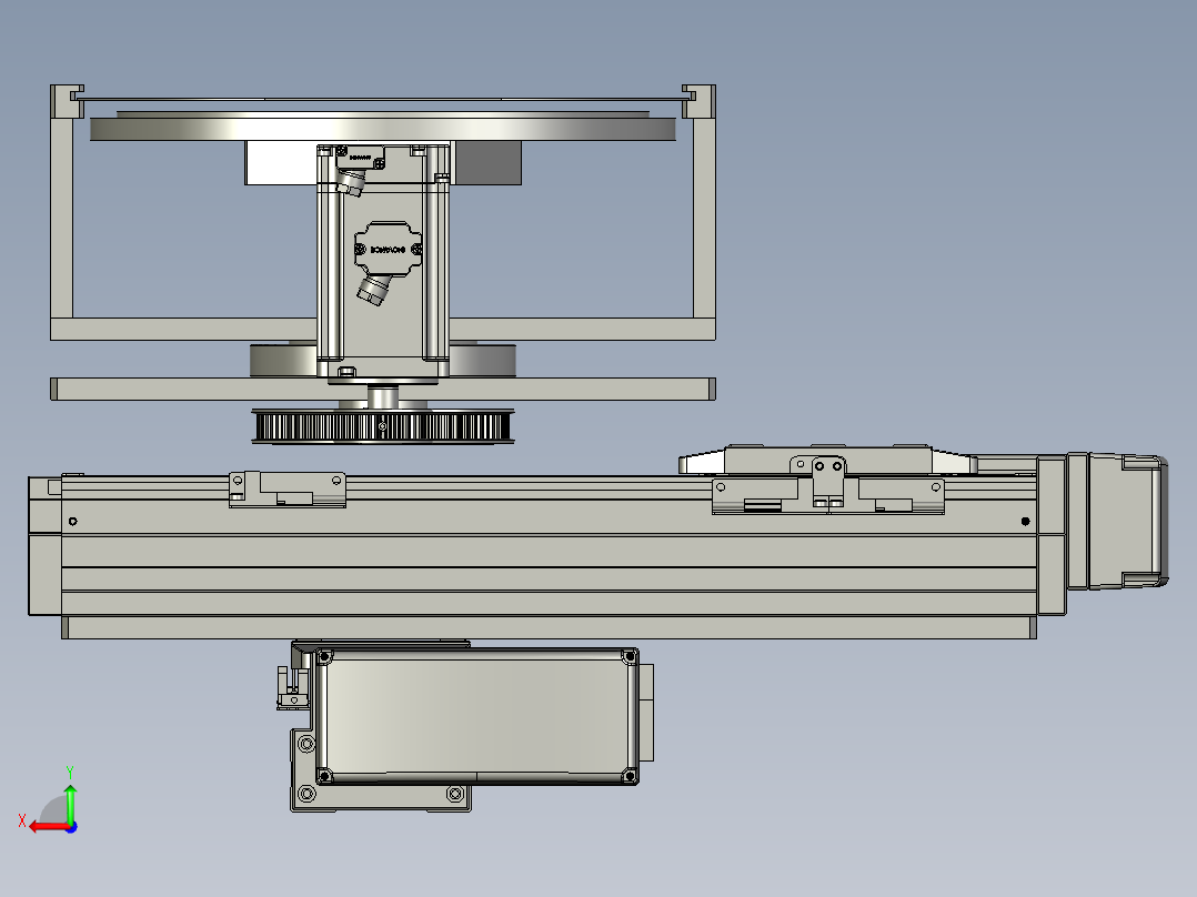 排片平台后视图