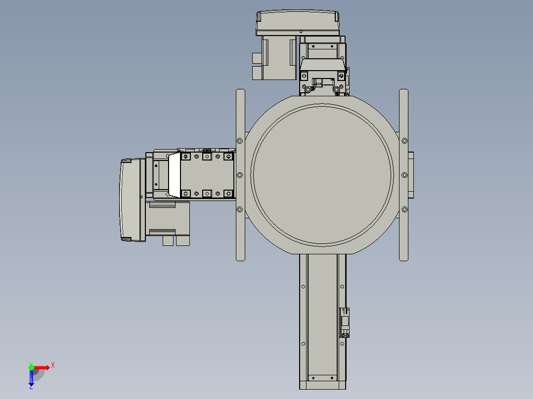 排片平台俯视图