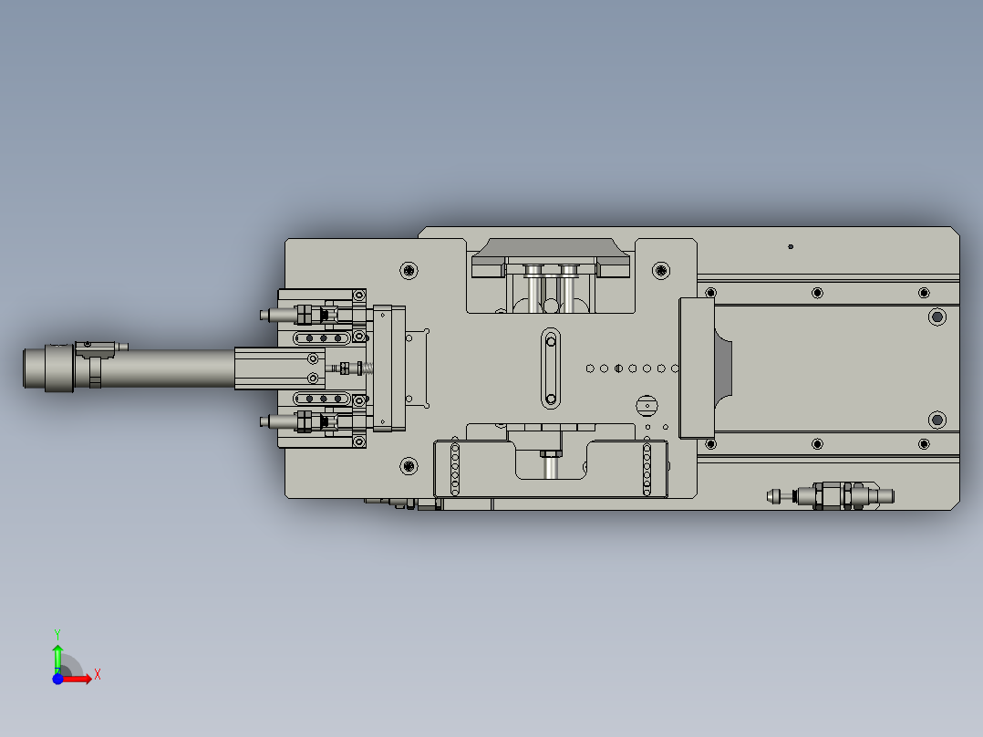 BLXDLDXA2103-03定位检测座OM前视图