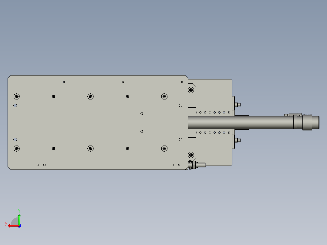 BLXDLDXA2103-03定位检测座OM后视图