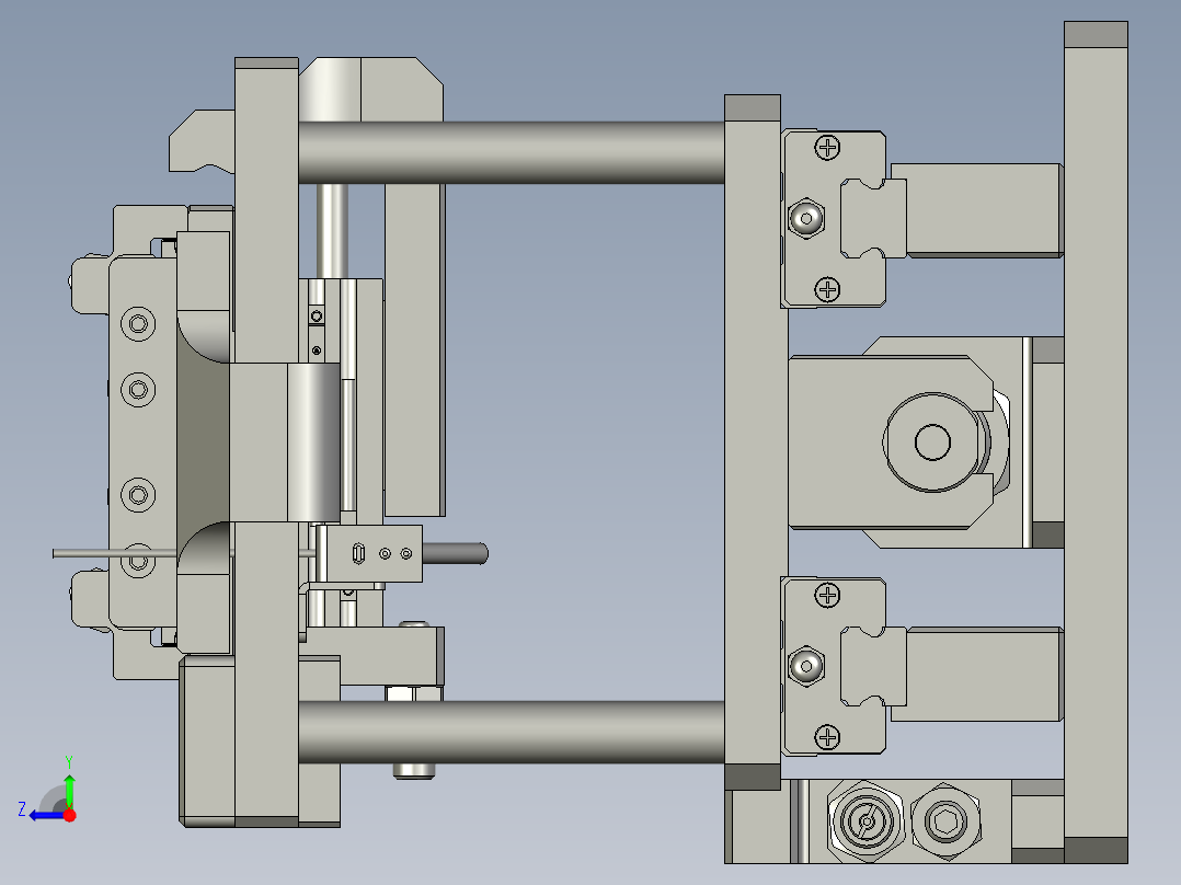 BLXDLDXA2103-03定位检测座OM右视图