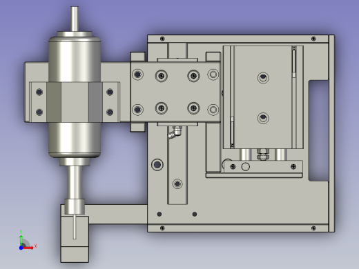 中间打孔组件前视缩略图