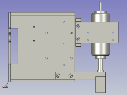 中间打孔组件后视缩略图