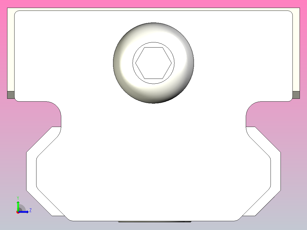 UTVC2XWPA BWC槽式导轨 VC系列滑块左视图