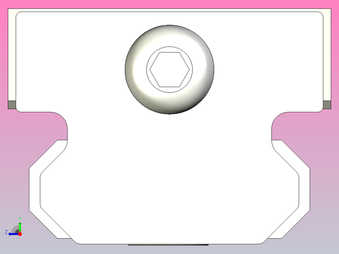 UTVC2XWPA BWC槽式导轨 VC系列滑块右视图