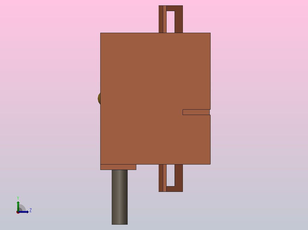 液位传感器 E2K-L26MC1 2M左视图