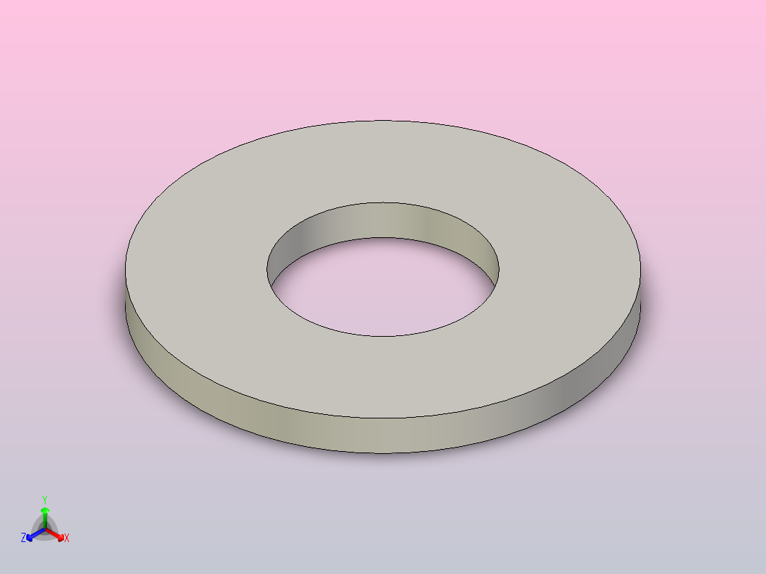 DIN_EN_ISO_7089_Plain_2,5.ipt平垫圈正等轴测图