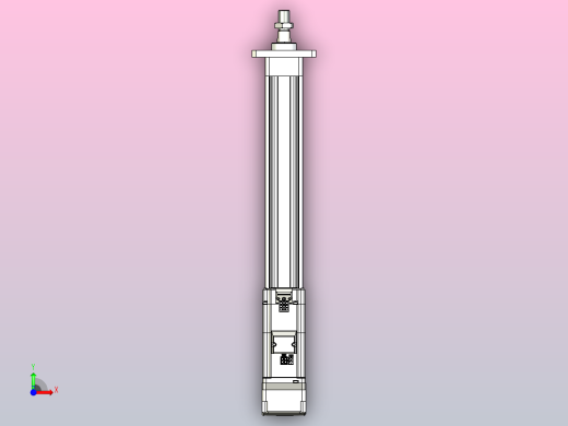 轻载电动缸TPA-ESR40-1210C-L300-MR-FA-W-P40-C3前视缩略图
