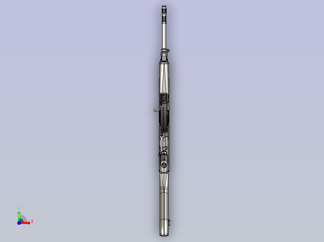 冲锋枪 vz58前视图
