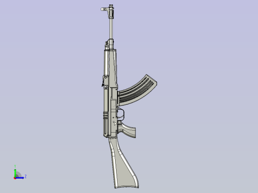 冲锋枪 vz58左视缩略图