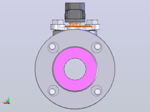 手动球阀User Library-MD52C150DN20-2后视缩略图