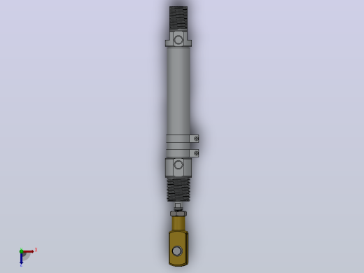 C85系列标准气缸[CD85N12-50-B]俯视缩略图