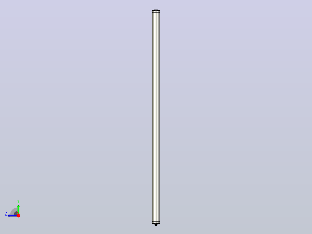 STFS5820 STFS系列IP68防水安全光栅右视图