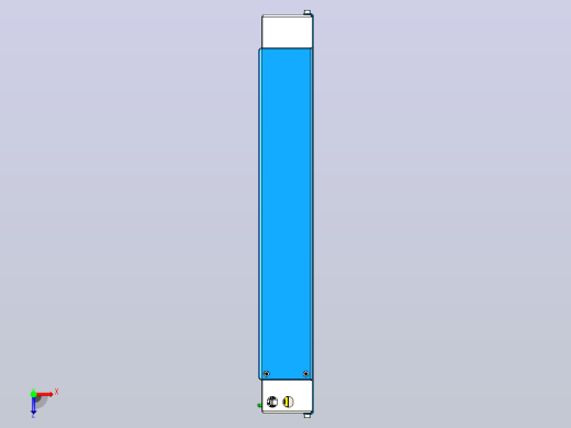 智能百叶窗消防通风器俯视缩略图