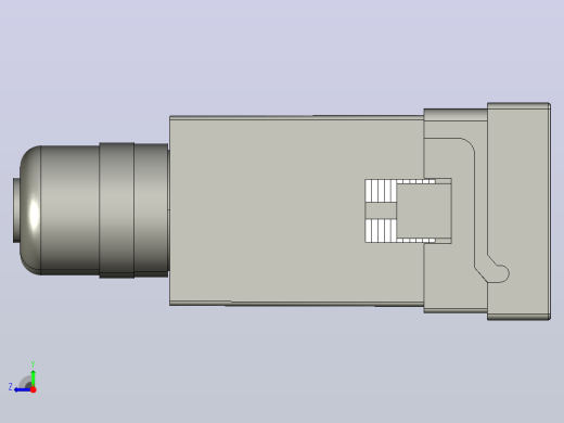 JSS48A-S时间继电器三维模型202012右视缩略图