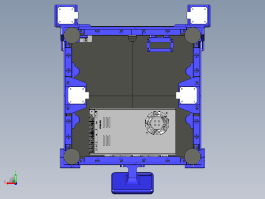 3D打印机设计后视缩略图