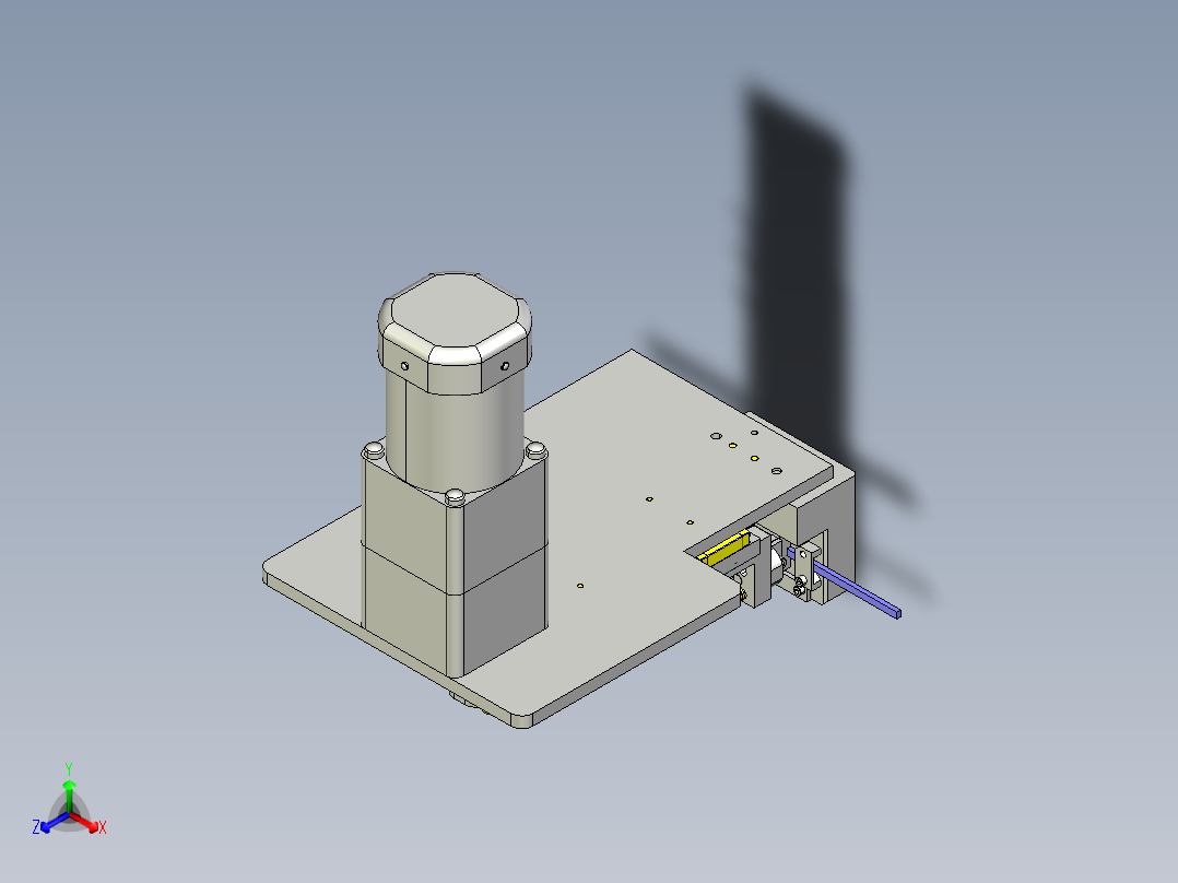 高精度切割机构