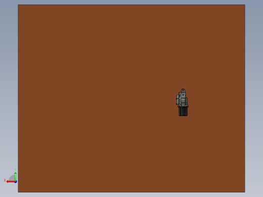 汽车油门踏板3D模型后视缩略图