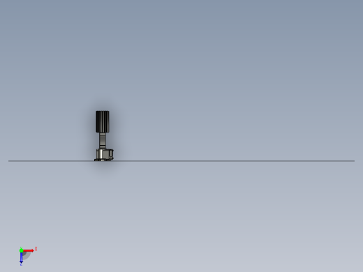 汽车油门踏板3D模型俯视缩略图