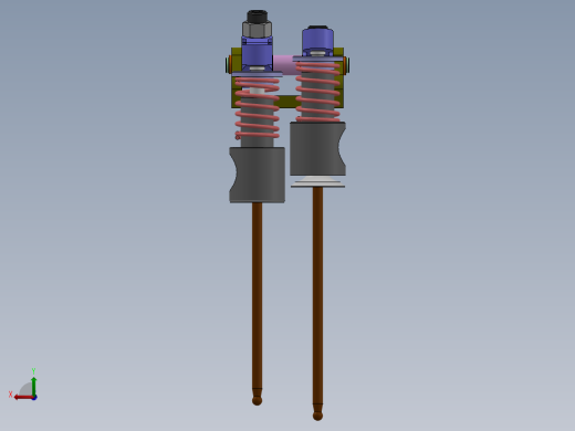 solidworks 气缸提升阀后视缩略图
