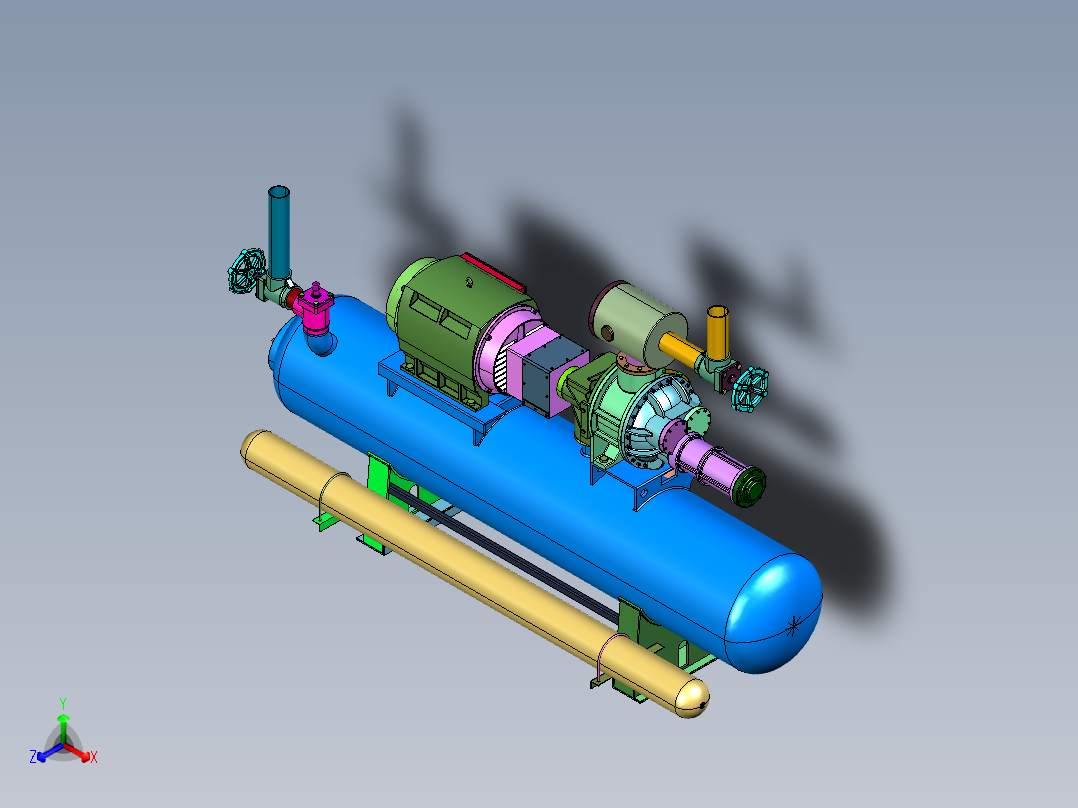 变频螺杆静音工业级空压机
