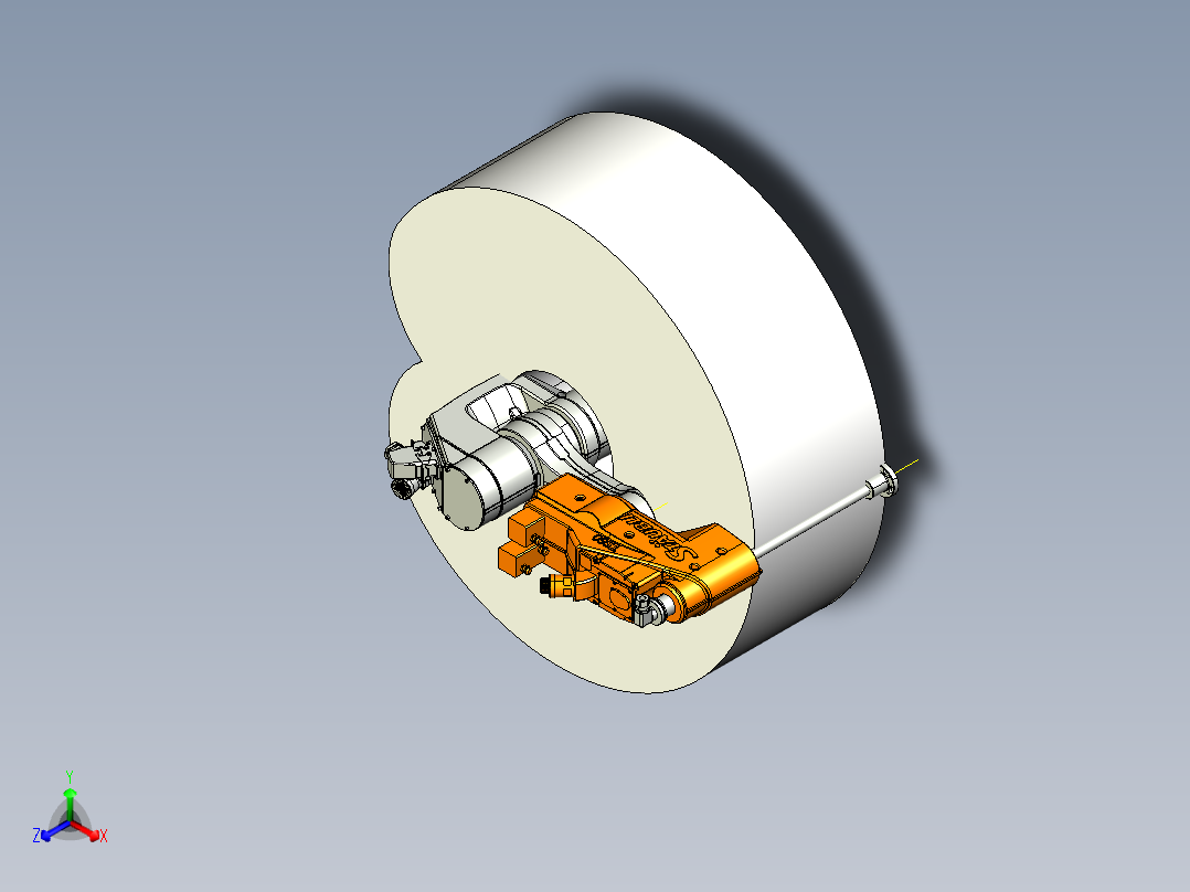 Scara机器人高速--stl stp