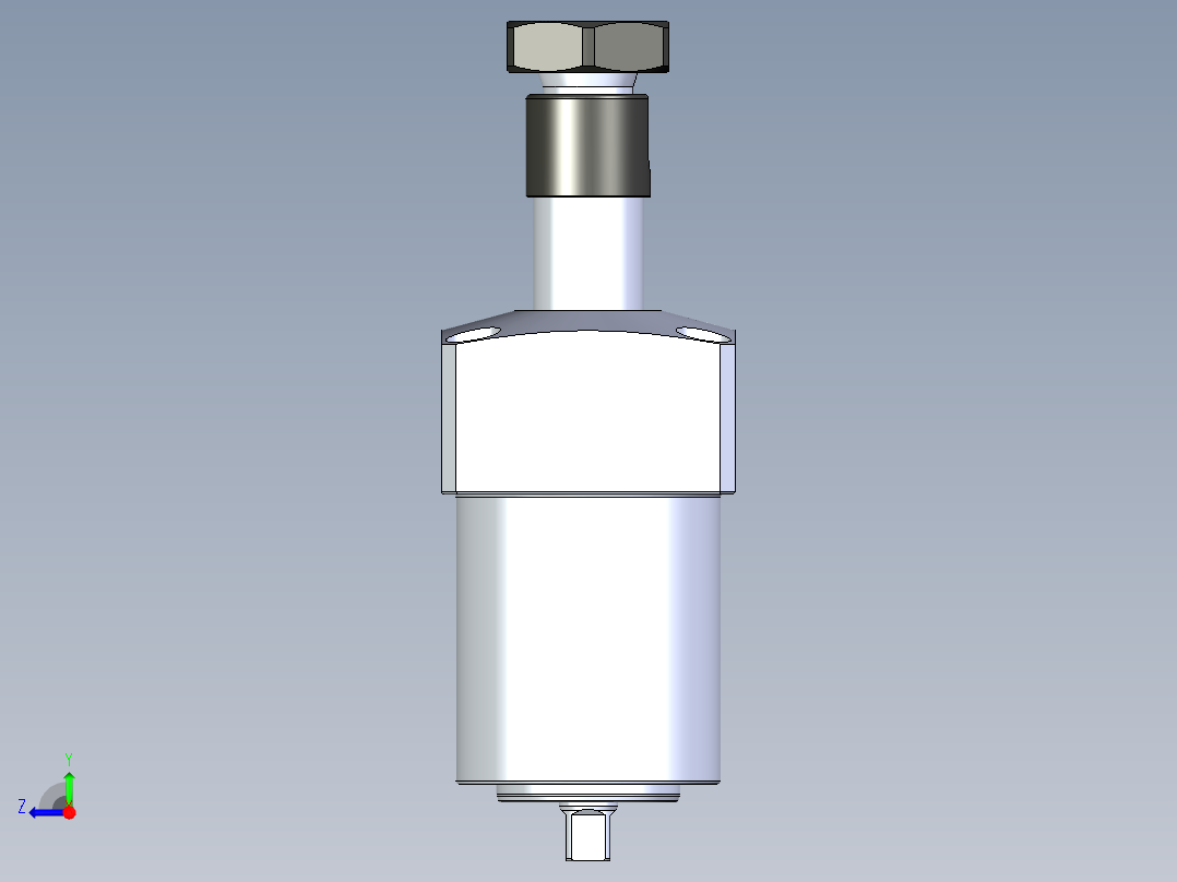 KOSMEKLHA0360-SLD_R01多系列多零件图纸模型右视图