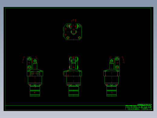 KOSMEKLKA0750-CLM_rev1多系列多零件图纸模型