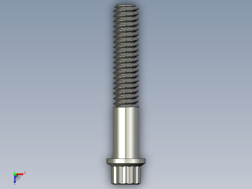 1-4in-20 1.5long 12-point screws.STEP俯视缩略图