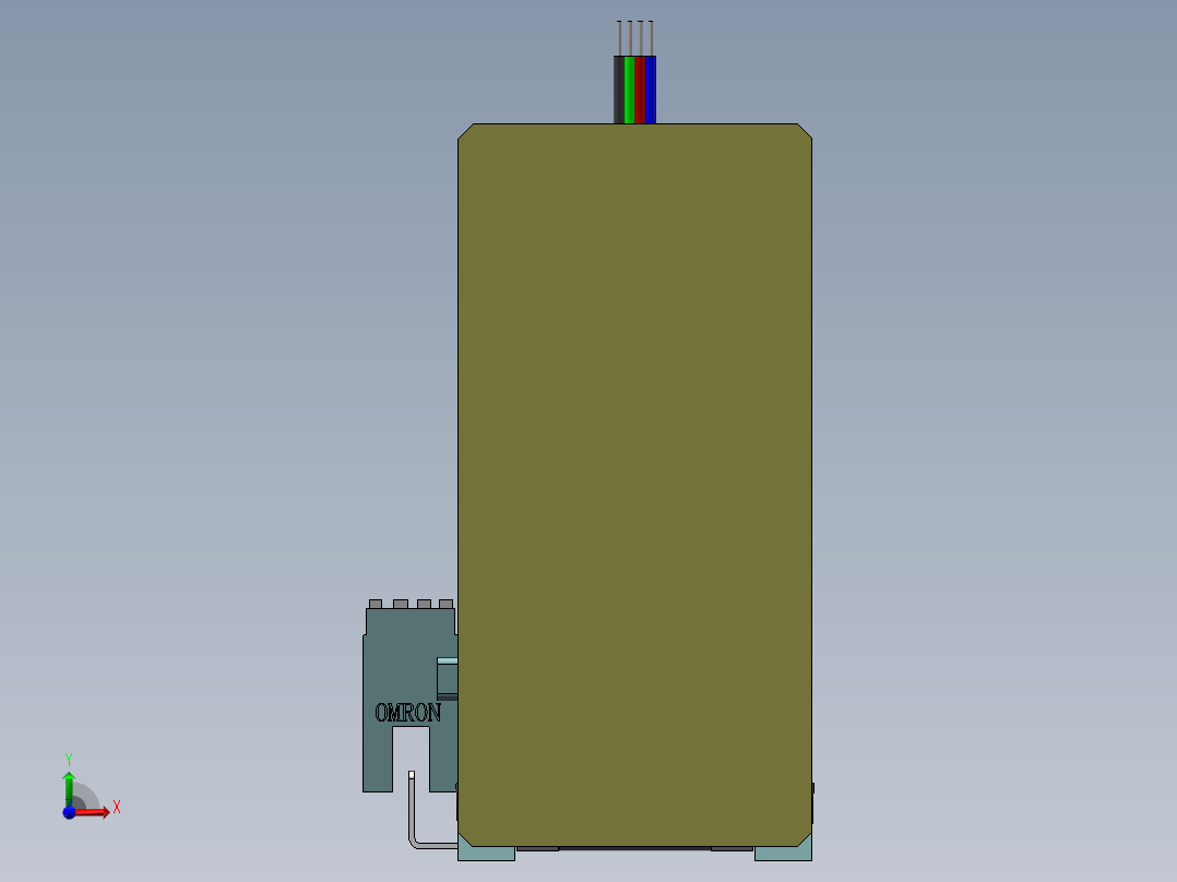 MTH丝杆半封闭模组MTH5M-BM-42前视图