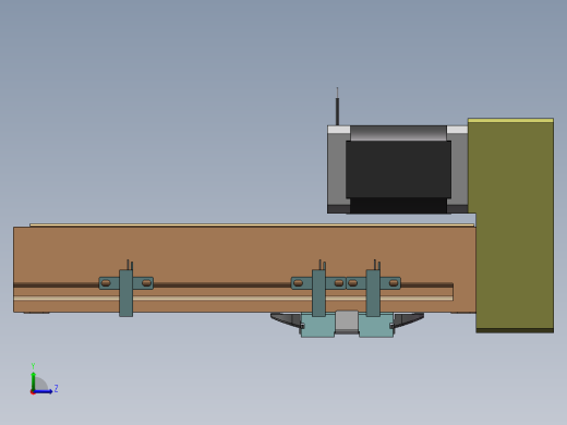MTH丝杆半封闭模组MTH5M-BM-42左视缩略图