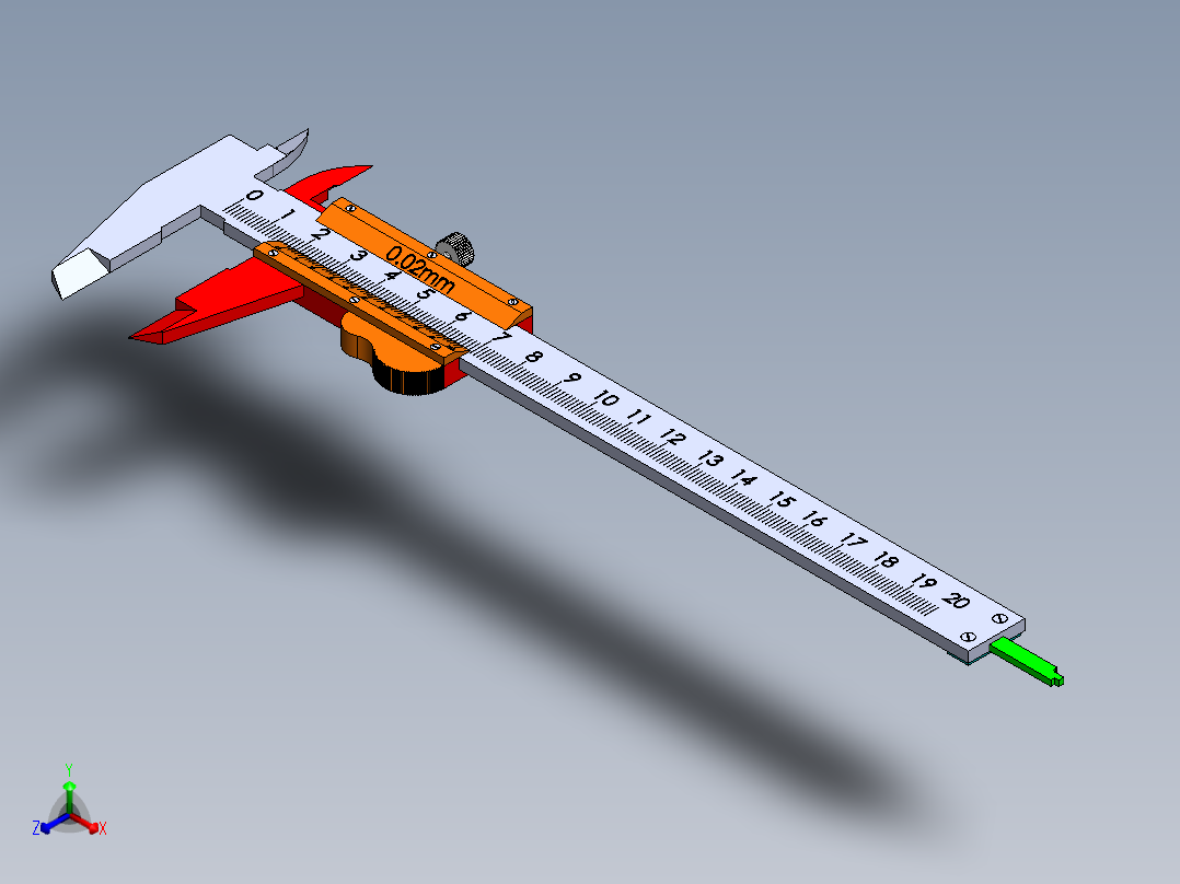 游标卡尺（0.02mm