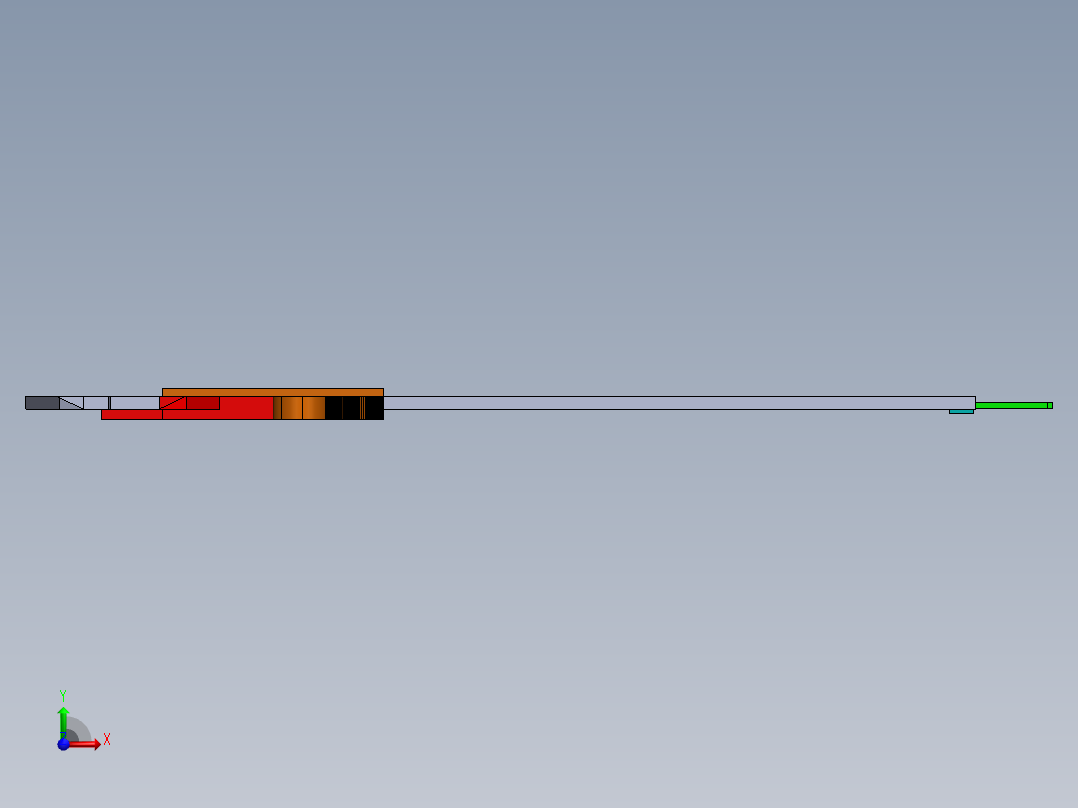 游标卡尺（0.02mm前视图