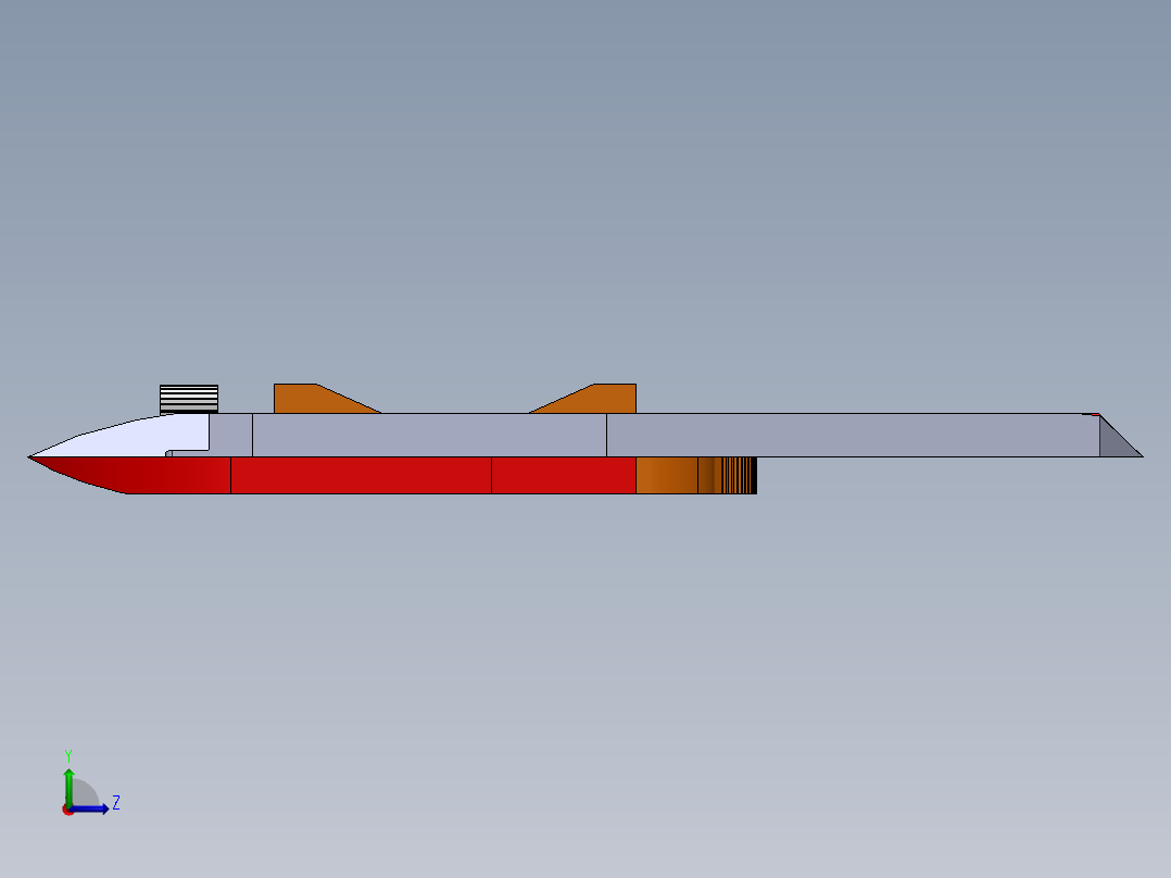 游标卡尺（0.02mm左视图