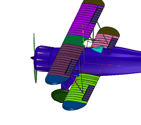 低速时代的天空双翼机