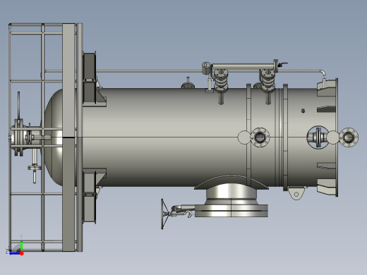 石油和天然气储罐压力容器右视缩略图