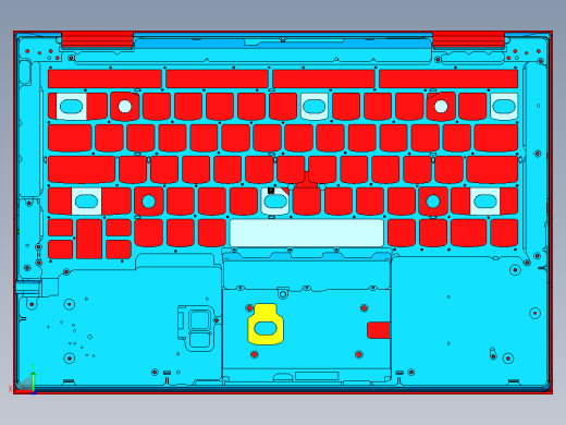 CS19-C-2018-10-8笔记本CNC工装夹具三维模型后视缩略图