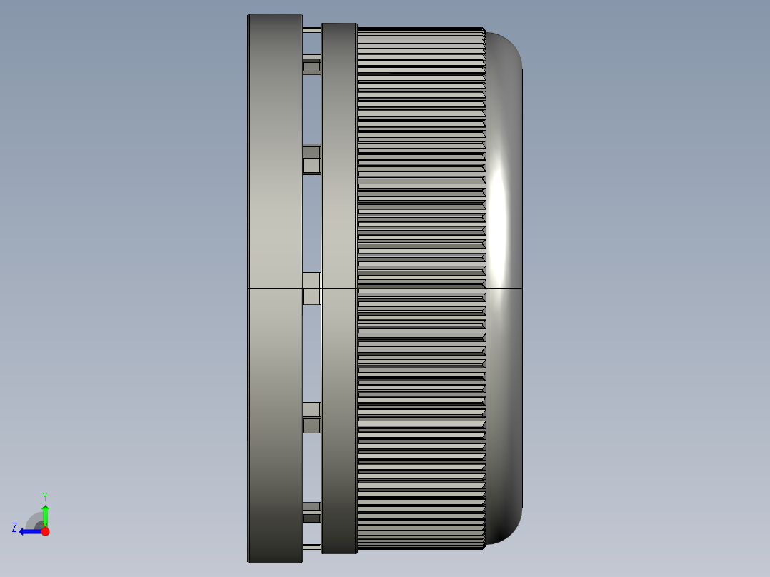 瓶盖、盖子(22)右视图