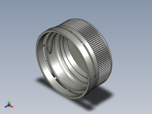 瓶盖、盖子(22)正等轴测缩略图