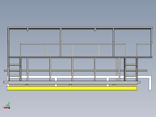 船舶加工生产工作台设计后视缩略图