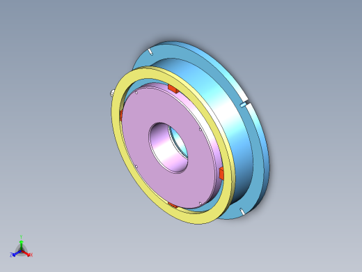 立车自动定心卡盘夹具