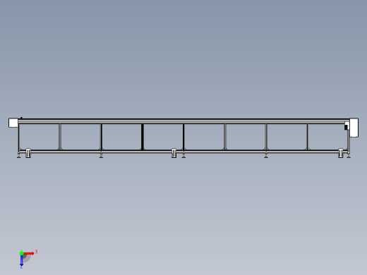 8米输送线俯视缩略图